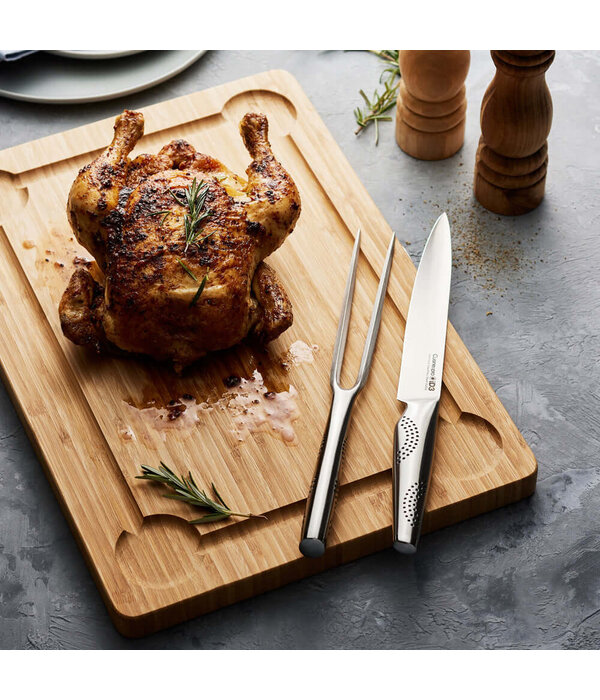THE CUSTOM CHEF Cuisine::pro® iD3® Carving Knife and Fork, 2 pieces - THE CUSTOM CHEF™