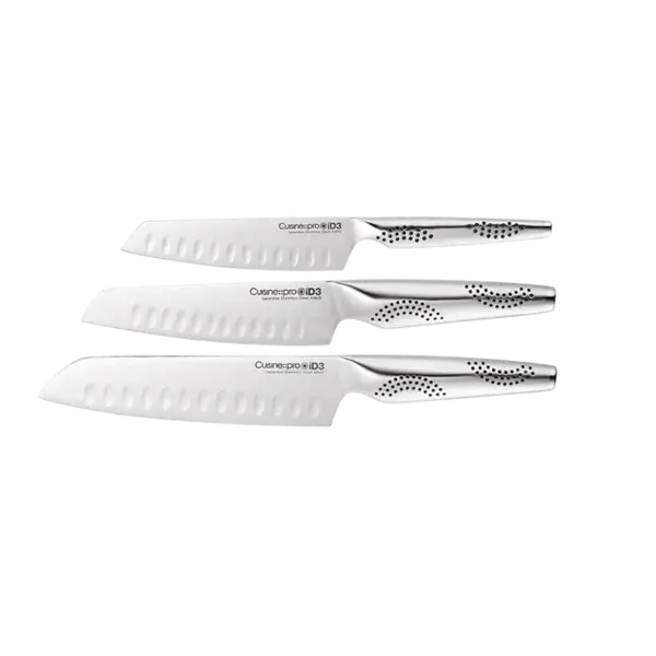 Cuisine::pro® iD3® Santoku Knife Set of 3 - THE CUSTOM CHEF™