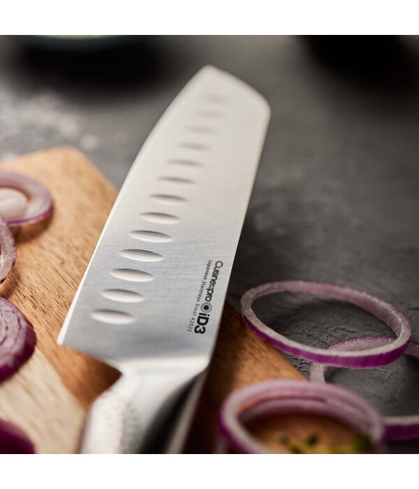 THE CUSTOM CHEF Cuisine::pro® iD3® Couteau Santoku 7" - THE CUSTOM CHEF™