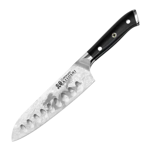 THE CUSTOM CHEF Cuisine::pro® KIYOSHI™ Couteau Santoku 6.5" - THE CUSTOM CHEF™