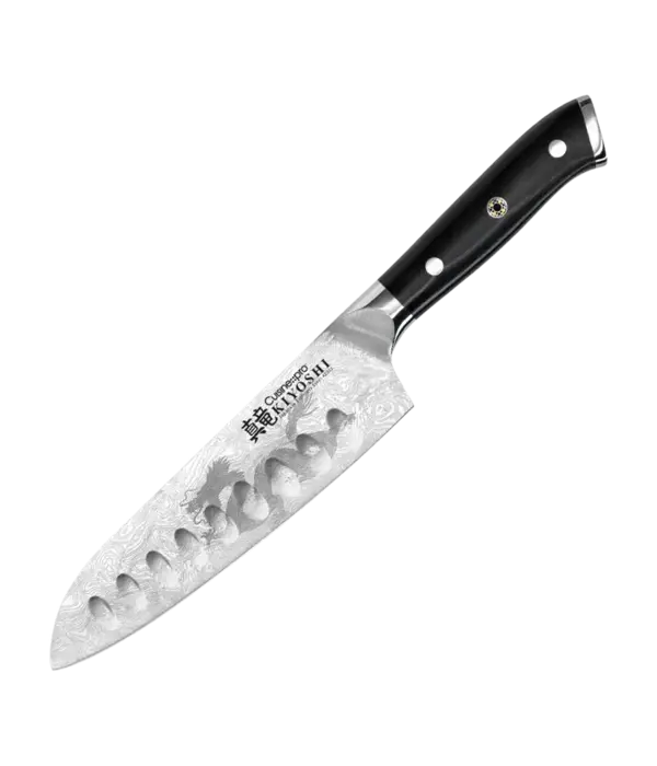 THE CUSTOM CHEF Cuisine::pro® KIYOSHI™ Couteau Santoku 6.5" - THE CUSTOM CHEF™