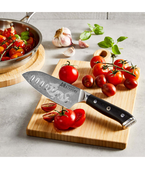 THE CUSTOM CHEF Cuisine::pro® Kiyoshi™ Couteau Santoku 6" - THE CUSTOM CHEF™