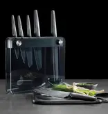 THE CUSTOM CHEF Cuisine::pro® iD3® Black Samurai™ Sakai Knife Block 7 pieces - THE CUSTOM CHEF™