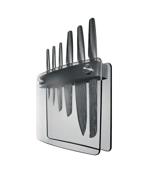 THE CUSTOM CHEF Cuisine::pro® iD3® Black Samurai™ Sakai Knife Block 7 pieces - THE CUSTOM CHEF™