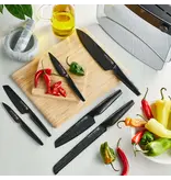 THE CUSTOM CHEF Cuisine::pro® iD3® Black Samurai™ Sakai Knife Block 7 pieces - THE CUSTOM CHEF™
