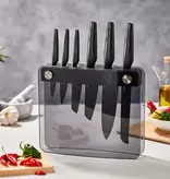 THE CUSTOM CHEF Cuisine::pro® iD3® Black Samurai™ Sakai Knife Block 7 pieces - THE CUSTOM CHEF™