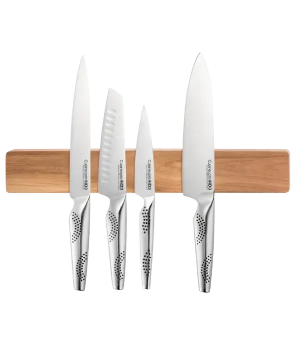THE CUSTOM CHEF Cuisine::pro® iD3® Magnetic Acacia Wood Knife Holder 15.5" - THE CUSTOM CHEF™