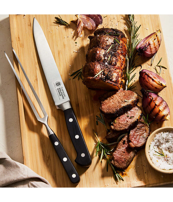 THE CUSTOM CHEF Cuisine::pro® WOLFGANG STARKE™ Carving Knife and Fork, 2 pieces - THE CUSTOM CHEF™