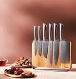 THE CUSTOM CHEF Cuisine::pro® Damashiro® Bloc à couteaux Meiyo 7 pièces - THE CUSTOM CHEF™