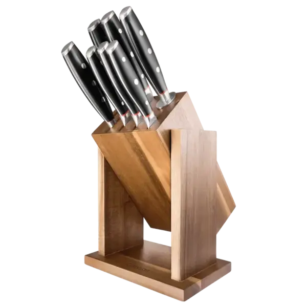 Cuisine::pro® iconiX® 9-Piece Knife Block Set Drenhen - THE CUSTOM CHEF™