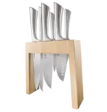 THE CUSTOM CHEF Cuisine::pro® Damashiro® Mizu Knife Block, 7 pieces - THE CUSTOM CHEF™