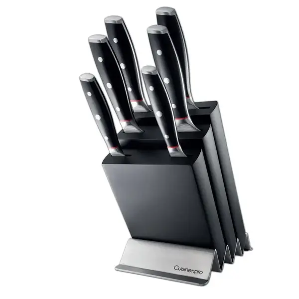 Cuisine::pro® iconiX™ Straub 7-piece Knife Block - THE CUSTOM CHEF™