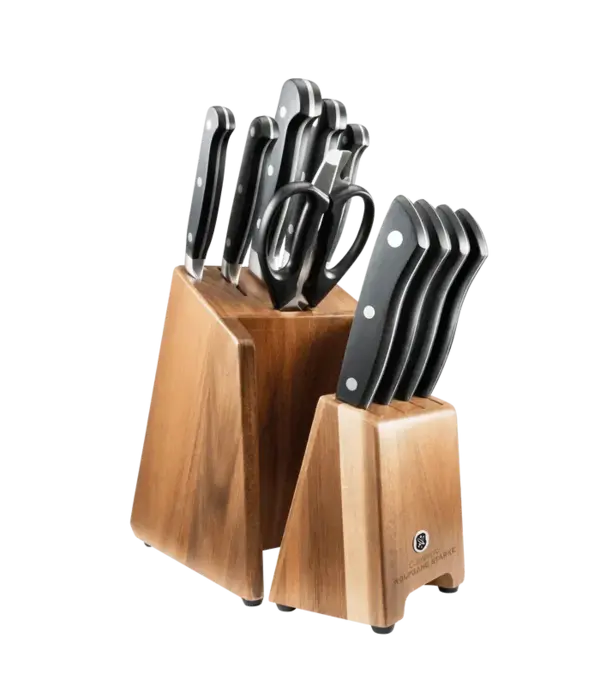 THE CUSTOM CHEF Cuisine::pro® WOLFGANG STARKE™ Kutchin 11-piece Knife Block - THE CUSTOM CHEF™