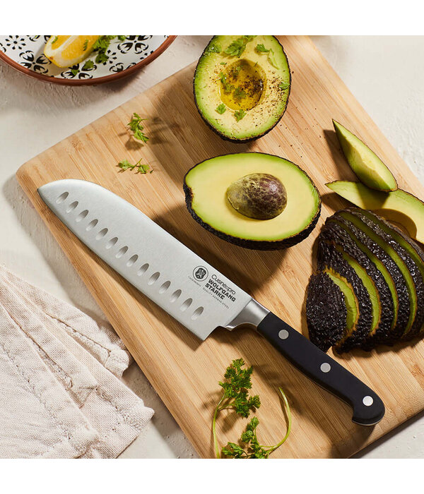 THE CUSTOM CHEF Cuisine::pro® WOLFGANG STARKE™ Couteau Santoku 7" - THE CUSTOM CHEF™