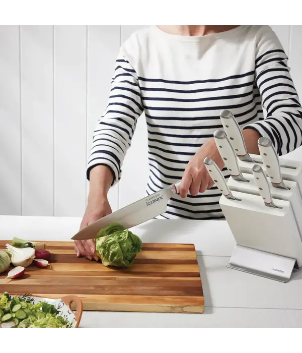 THE CUSTOM CHEF Cuisine::pro® iconiX™ Straub 7-Piece Knife Block - THE CUSTOM CHEF™