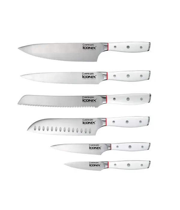 THE CUSTOM CHEF Cuisine::pro® iconiX™ Straub 7-Piece Knife Block - THE CUSTOM CHEF™