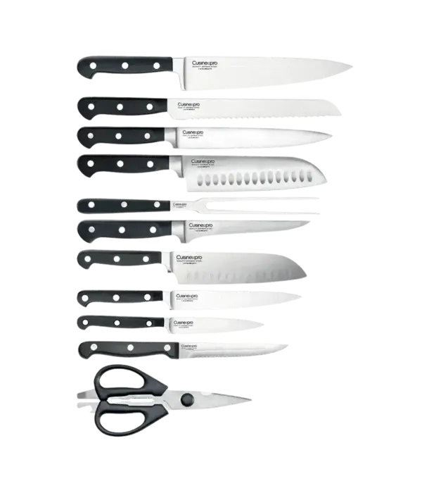 THE CUSTOM CHEF Cuisine::pro® Bloc à couteaux Sabre 20 pièces - THE CUSTOM CHEF™
