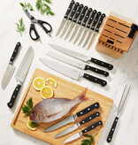 THE CUSTOM CHEF Cuisine::pro® Bloc à couteaux Sabre 20 pièces - THE CUSTOM CHEF™