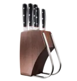 THE CUSTOM CHEF Cuisine::pro® iconiX® 6-piece Knife Block Holz - THE CUSTOM CHEF™