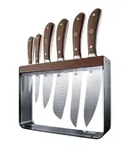 THE CUSTOM CHEF Cuisine::pro® WOLFGANG STARKE™ Oak Harz 7-piece Knife Block - THE CUSTOM CHEF™