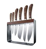 THE CUSTOM CHEF Cuisine::pro® WOLFGANG STARKE™ Oak Harz 7-piece Knife Block - THE CUSTOM CHEF™