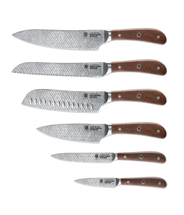 THE CUSTOM CHEF Cuisine::pro® WOLFGANG STARKE™ Oak Harz 7-piece Knife Block - THE CUSTOM CHEF™