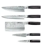 THE CUSTOM CHEF Cuisine::pro® Damashiro® Emperor Hikari 7-Piece Knife Block - THE CUSTOM CHEF™