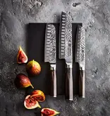 THE CUSTOM CHEF Cuisine::pro® Damashiro® EMPEROR Santoku Set of 3 - THE CUSTOM CHEF™