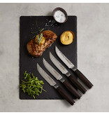 THE CUSTOM CHEF Cuisine::pro® Damashiro® EMPEROR Ensemble de 4 couteaux à steak 5" - THE CUSTOM CHEF™