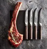 THE CUSTOM CHEF Cuisine::pro® Damashiro® EMPEROR Set of 4 Steak Knives 5" - THE CUSTOM CHEF™