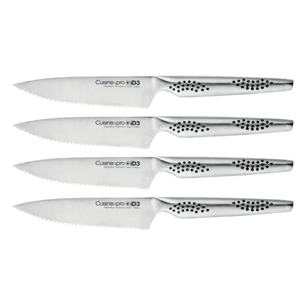 Cuisine::pro® iD3® Ensemble de 4 couteaux à steak 4.5" - THE CUSTOM CHEF™