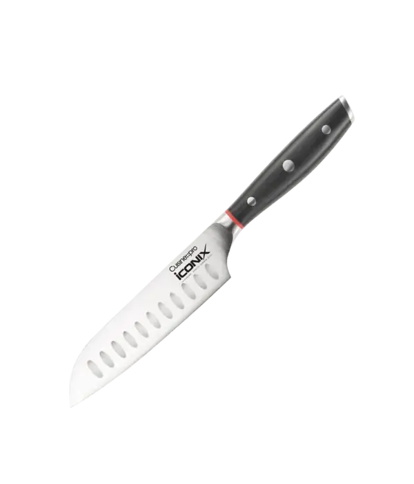 THE CUSTOM CHEF Cuisine::pro® iconiX® Couteau Santoku 5" - THE CUSTOM CHEF™