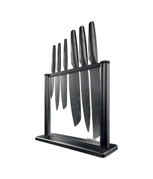 THE CUSTOM CHEF Cuisine::pro® iD3® BLACK SAMURAI™ Gozen 7-piece Knife Block - THE CUSTOM CHEF™