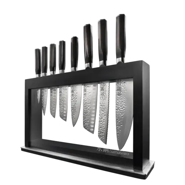 Cuisine::pro® Damashiro® Emperor Bloc à couteaux Hisa 9 pièces - THE CUSTOM CHEF™