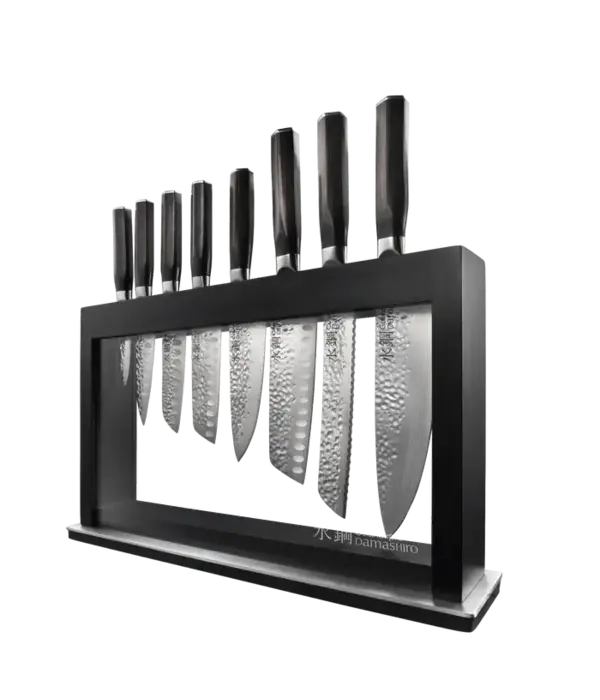 THE CUSTOM CHEF Cuisine::pro® Damashiro® Emperor Hisa 9-piece Knife Block - THE CUSTOM CHEF™