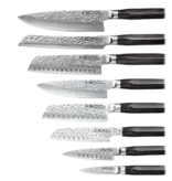 THE CUSTOM CHEF Cuisine::pro® Damashiro® Emperor Hisa 9-piece Knife Block - THE CUSTOM CHEF™