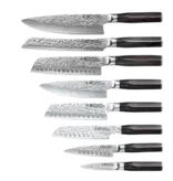 THE CUSTOM CHEF Cuisine::pro® Damashiro® Emperor Hisa 9-piece Knife Block - THE CUSTOM CHEF™