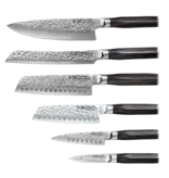 THE CUSTOM CHEF Cuisine Pro Damashiro  bloc a couteaux Shi