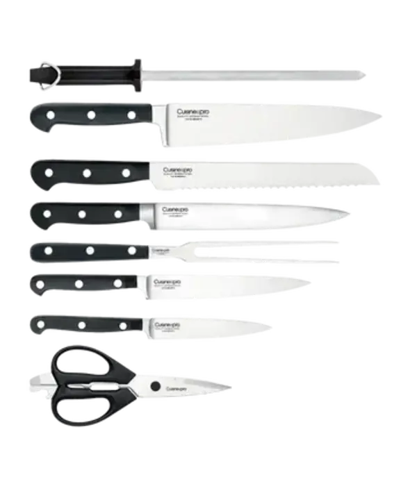 THE CUSTOM CHEF Cuisine::pro® Sabre Knife Block 9-piece - THE CUSTOM CHEF™