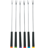 Trudeau Trudeau Black Fondue Forks, set of 6
