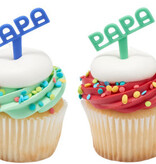 Vincent Sélection Vincent Sélection Cupcake Topper "Papa"