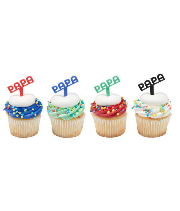 Vincent Sélection Vincent Sélection Cupcake Topper "Papa"