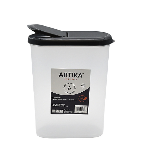 Contenant de rangement en plastique 1.5L de Artika