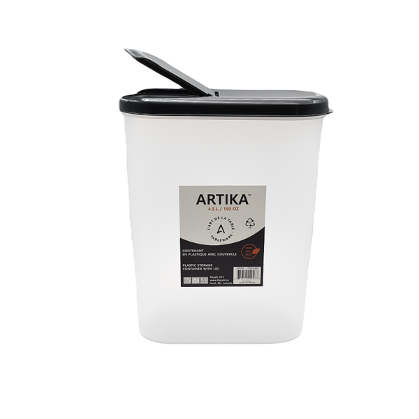 Artika 4.7L Plastic Storage Container