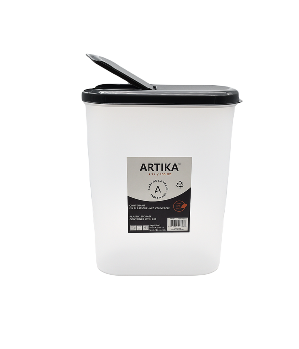 Artika 4.7L Plastic Storage Container
