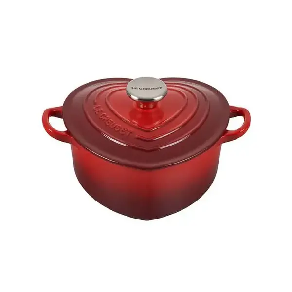 Cocotte en forme de cœur Cerise 1.9L Le Creuset