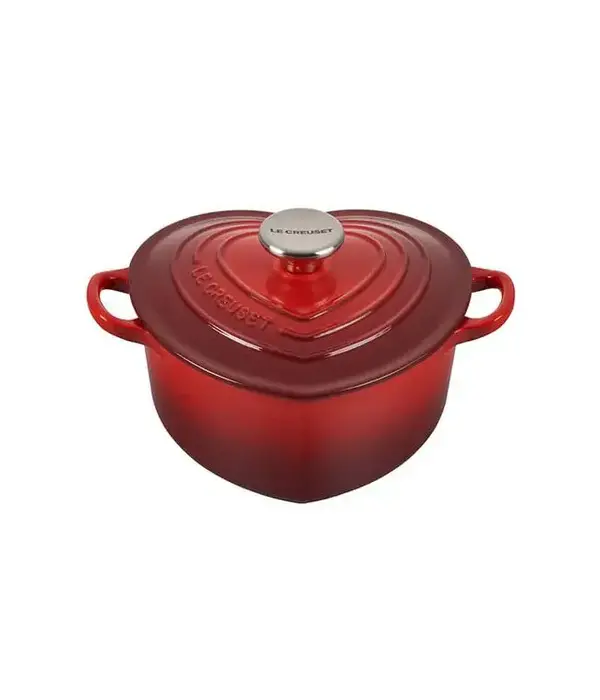 Le Creuset Le Creuset Heart-shaped Cherry Cocotte, 1.9L