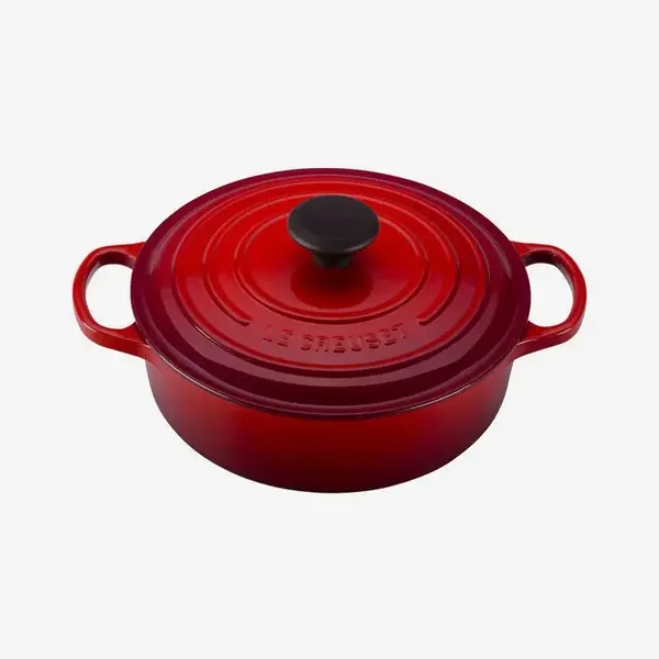 Le Creuset Shallow Round French Oven Cast Iron 6.2L