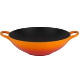 Le Creuset Le Creuset Flame Wok with Glass Lid, 4.8L