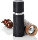 AdHoc "Textura" 15cm Wood Pepper and Salt Mill Set